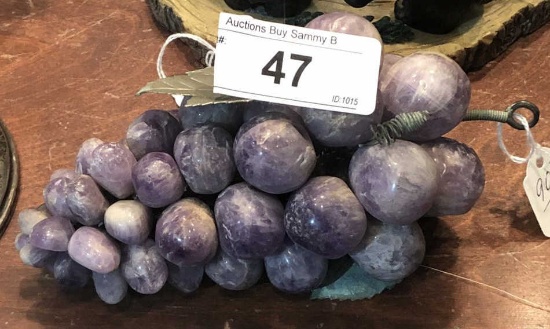 Amethyst Stone Grapes