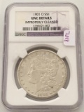 1901O Morgan Silver$1 Dollar Coin, NGC UNC Details