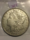 1921 D  Silver Morgan Dollar $1 Coin