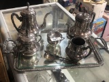 Silver Plate Tea Set