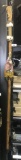 Hand carved Mountain man walking stick w/ painted