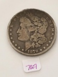 1878 P Morgan Silver $1 Dollar Coin