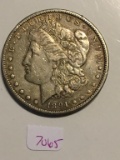 1891  P Morgan Silver $1 Dollar Coin