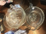 3 Clear Glass Juicers