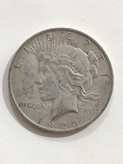 1923 Peace Silver Dollar Coin