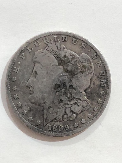 1889 O Morgan Silver Dollar Coin