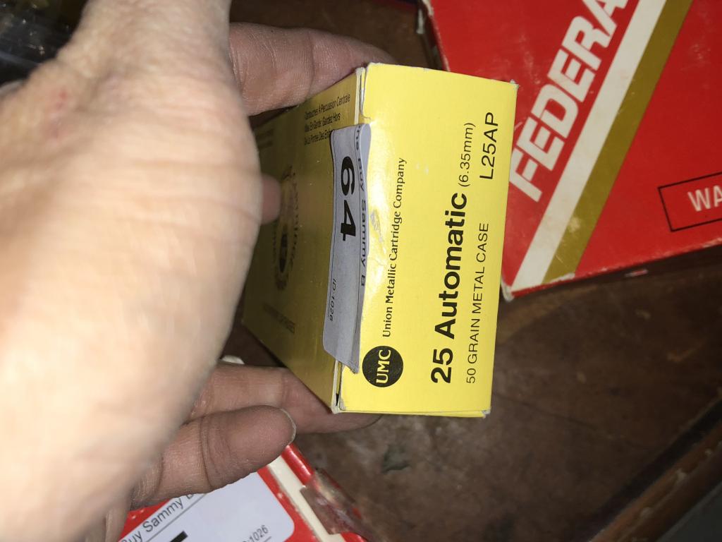 Union Metallic Cartridge Co 25 Automatic L25AP | Proxibid