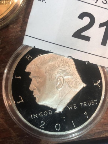 Collectable Trump Metal Token