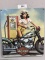 Metal Sign - Harley Davidson Girl at Gas Pump