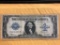 1923 $1 Dollar Large Silver Certificate Note, Funny Back