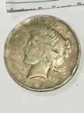 1922 D Peace Silver Dollar Coin