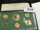 1989 Uncirculated Bank Set  6 Coins