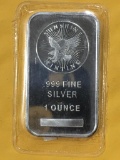 .999 Fine Silver 1 OZ Bar - Sunshine Minting
