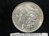 1891 P Silver Morgan $1 Dollar Coin