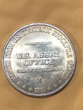 .999 1 oz Silver Strike, U.S Assay Office Motif