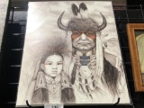 Native American Art, Print