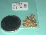 1.2 Grams Natural Nevada Gold Nuggets
