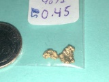 0.45 Grams Natural Nevada Gold Nuggets