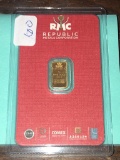RMC 1 Gram Gold Bar