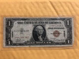 1935A $1  Hawaii Silver Certificates Brown Note