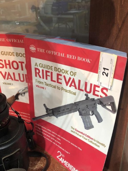 2  Official Red Books On Rifle & Shooters Values