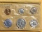1961 Uncirculated P Mint 5 Coins