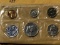 1962 Uncirculated P Mint Coin Set 5 Coins