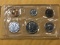 1964 Uncirculated P Mint 5 Coins Some Silver
