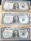 3 Silver Certificates $1 Dollar Notes 1935 & (2)
