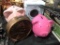 2 Piggy Banks, Lincoln Bank & Drier Tin Bank