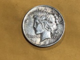 1924 P Peace Silver $1 Dollar Coin