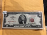 1963 $2 Red Dot Note