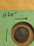 1920  5 Cents Canada Coin