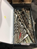 Drill Bits in Metal Box