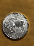 .999 1oz Silver Round - Buffalo Nickel Token