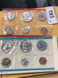 1963 Uncirculated P&D Mints 5 Coins Each Some