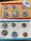 1970 Uncirculated P&D Mint 5 Coins Each