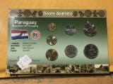 Paraguay 7 Coin Set