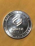 .999 1oz Silver Round - OPM Metals
