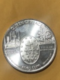 .999 1oz Silver Round - Queen of Peace Medjugorje