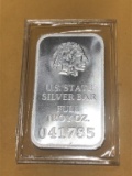 .999 1oz Silver Bar - U.S. State Silver Bar Indian