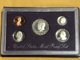 1988 US Mint Proof Set 5 Coins w/ Box