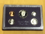 1987 US Proof Set 5 Coins w/ Box