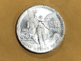 .999 -1982 Mexico  Silver 1 Onza Coin