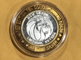 .999 Fine Silver MGM Grand $10 Ten Token