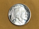 .999 1/4oz Silver Round - Buffalo Coin Motif