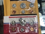 2003 US Mint Proof Set 5 Coins & 5 State Quarters
