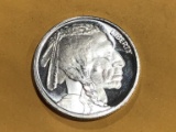 .999 1oz Silver Round - Indian Head Nickel Motif