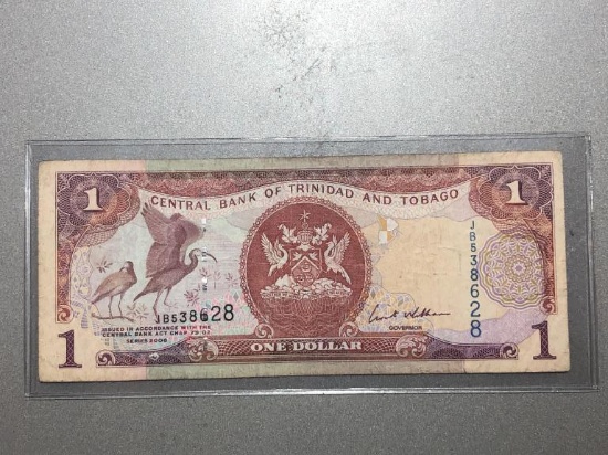 Central Bank of Trinidad & Tobago Series 2006 $1