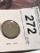 5 CENT Shield Nickel, 1800'S